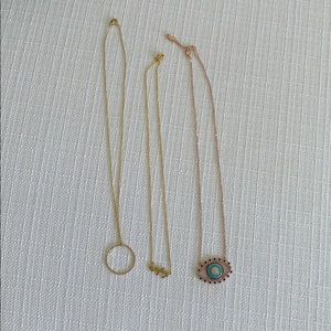 Three necklaces- New